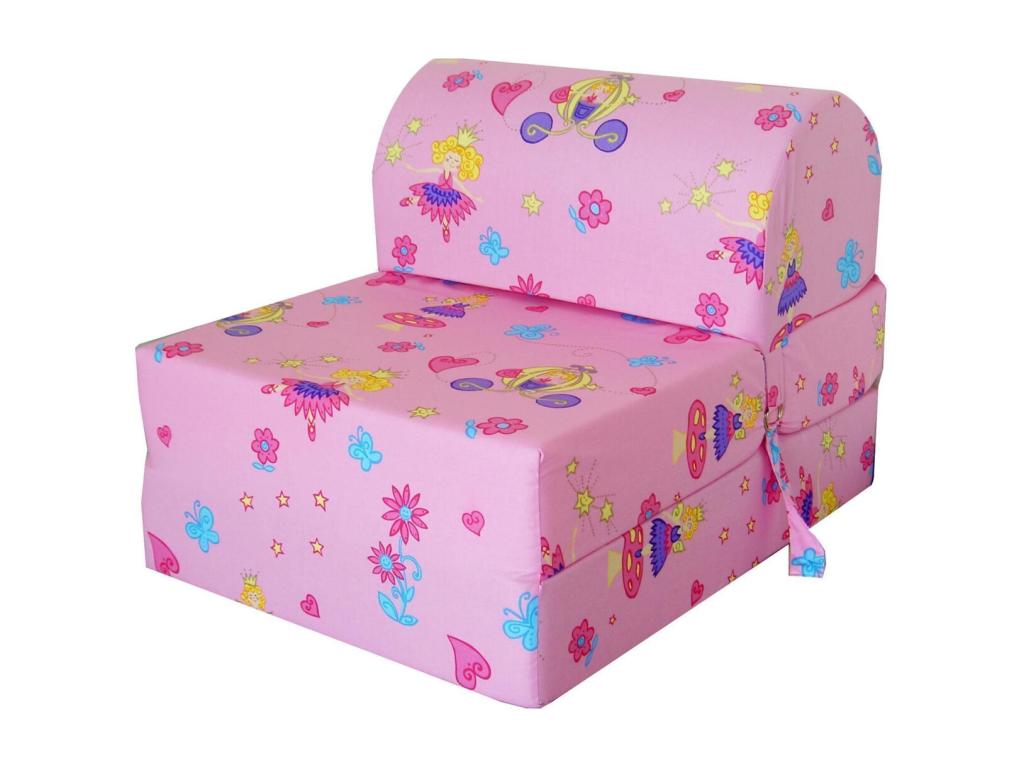 Princess print fabric chaise lounge 38720PGAW