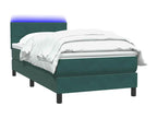 Sunmeub bed base and dark green 100x220cm velvet mattress 23147MDUA