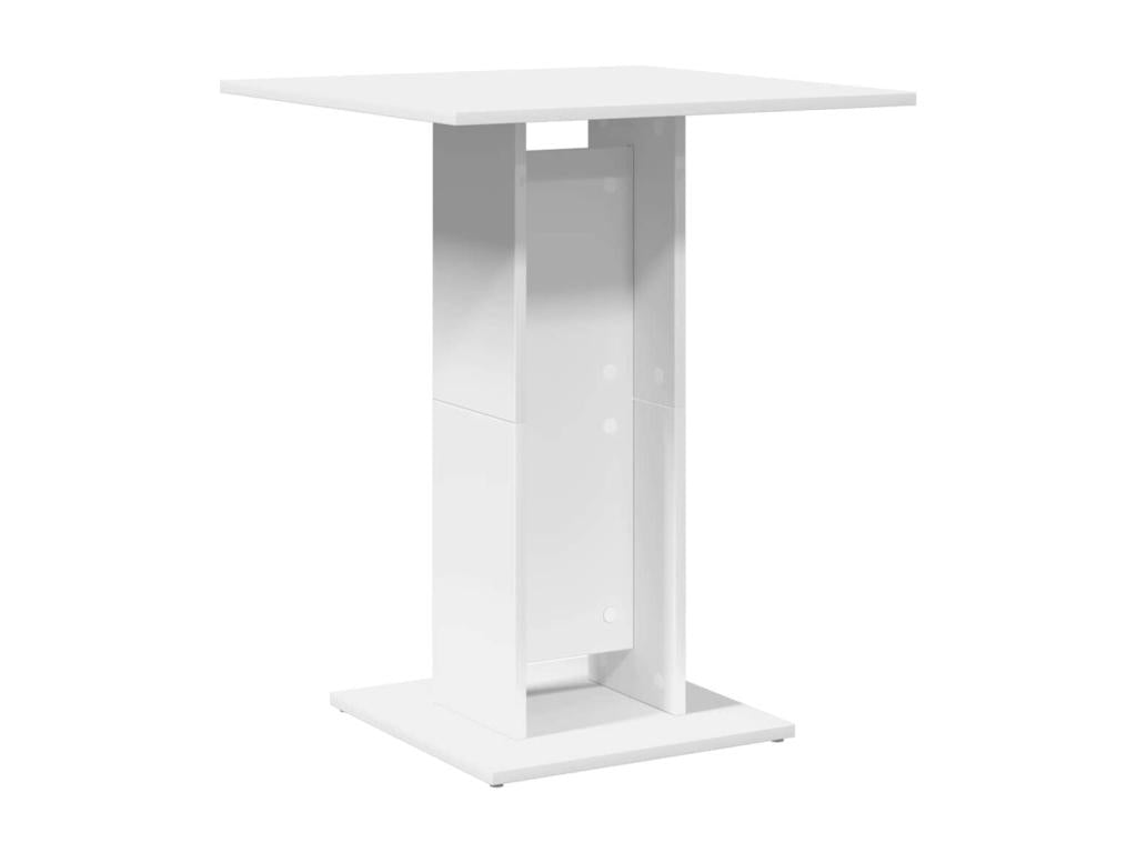 Sunmeub White Table 60x60x75 cm Chipboard 28475CUFP