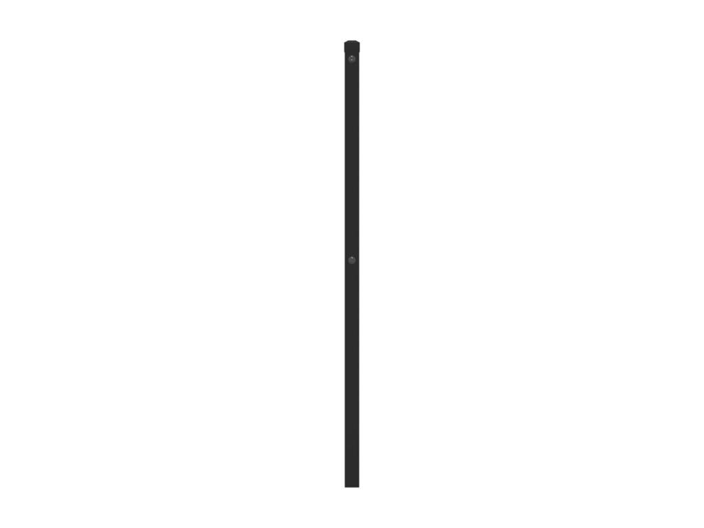 Black metal headboard 90 cm 82825JLDR