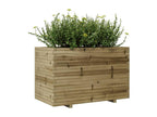 Planter 110x60x72 cm impregnated pine wood 98046HQEW