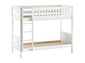 Sunmeub - White Lacquered Pine Bunk Bed with Trundle 90x200cm 93376PBIF