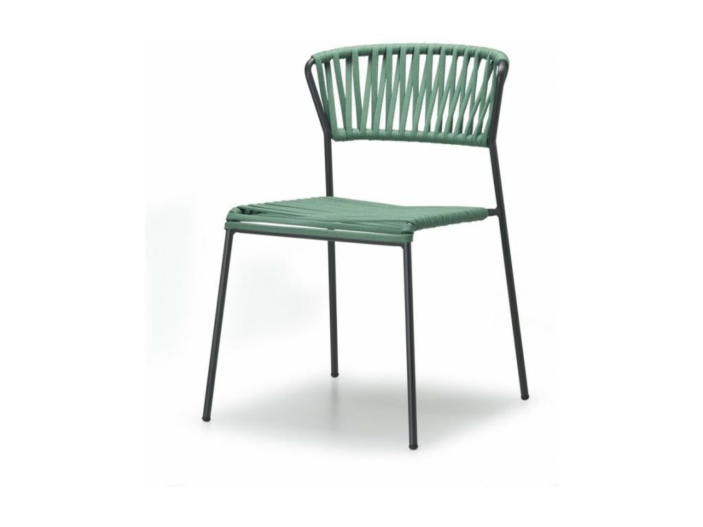 Set of two Sunmeub indoor/outdoor chairs with anthracite frame 49038YMWX