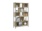Sunmeub oak bookcase 102x28x172 engineered wood 84590SDNT