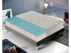 Memory foam mattress - 9 different zones - 25 cm thick - Removable aloe vera cover 70x190 cm 02354VDHT