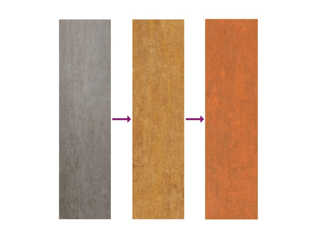 Rusty raised garden bed 100x100x77 cm corten steel 60925XAGT