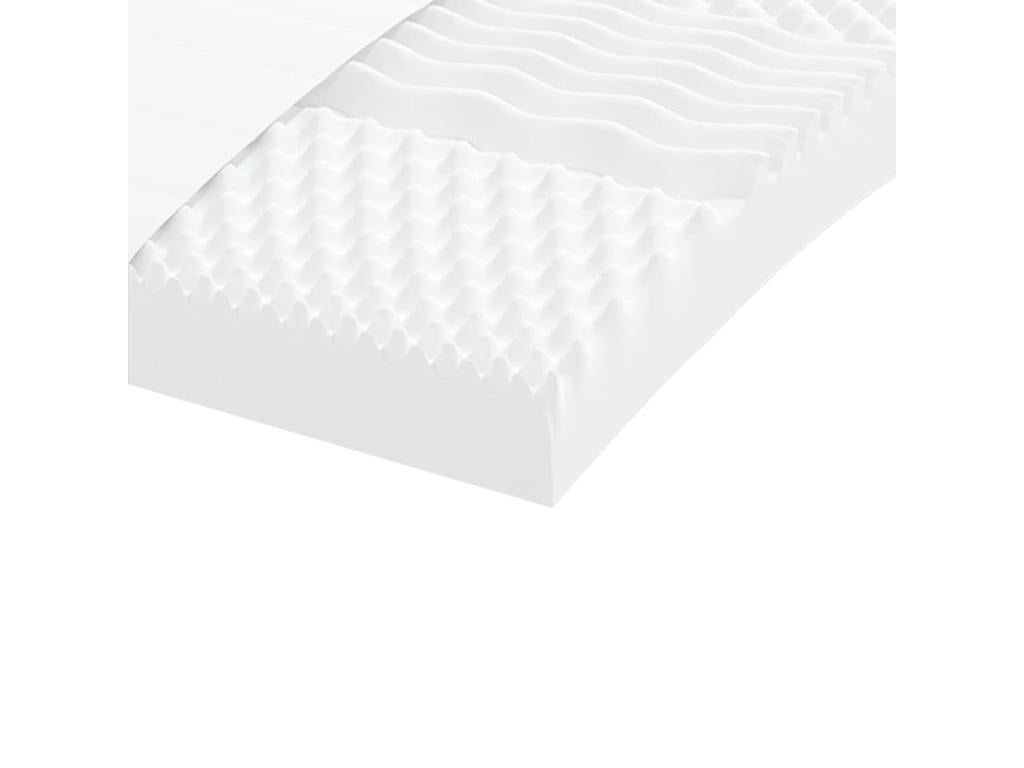 Daybed with pull-out bed and black mattress 80x200 cm fabric 11641TBRN