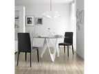 Sunmeub round designer table with red lacquered fiberglass finish - Dimensions: D 140 x H 76 cm 28844UTVR