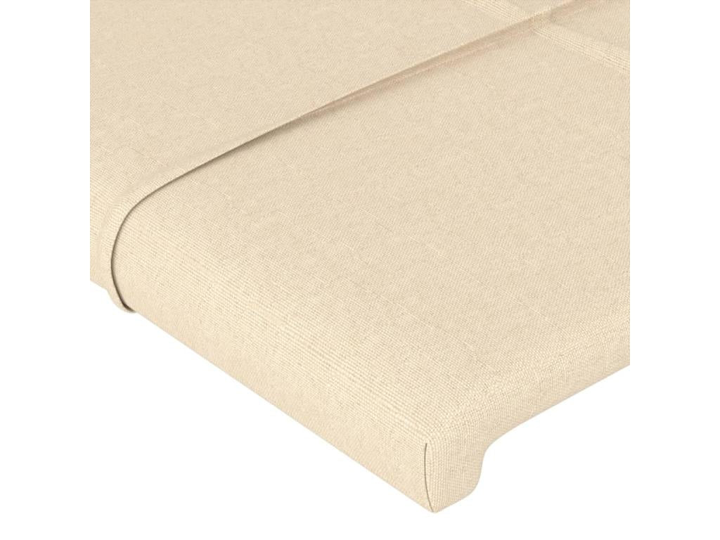 4-piece Cream Headboard Set, 80x5x78/88 cm, Fabric, 35630HNDA