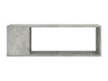 TV stand, concrete grey, 100x24x32 cm, chipboard, 70921OJPA