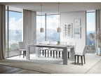 Sunmeub extendable table 90x120/224 cm, Concrete Grey, 70817QYVF