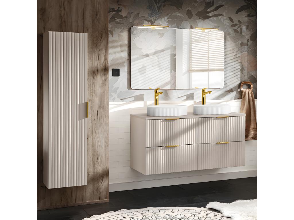 80cm vanity unit with countertop, Sunmeub Cashmere 63463OSSZ