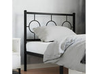Black metal headboard 90 cm 82825JLDR