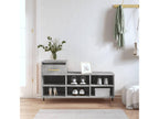 Shoe cabinet, concrete grey, 102x36x60 cm, engineered wood, 02285QPQI