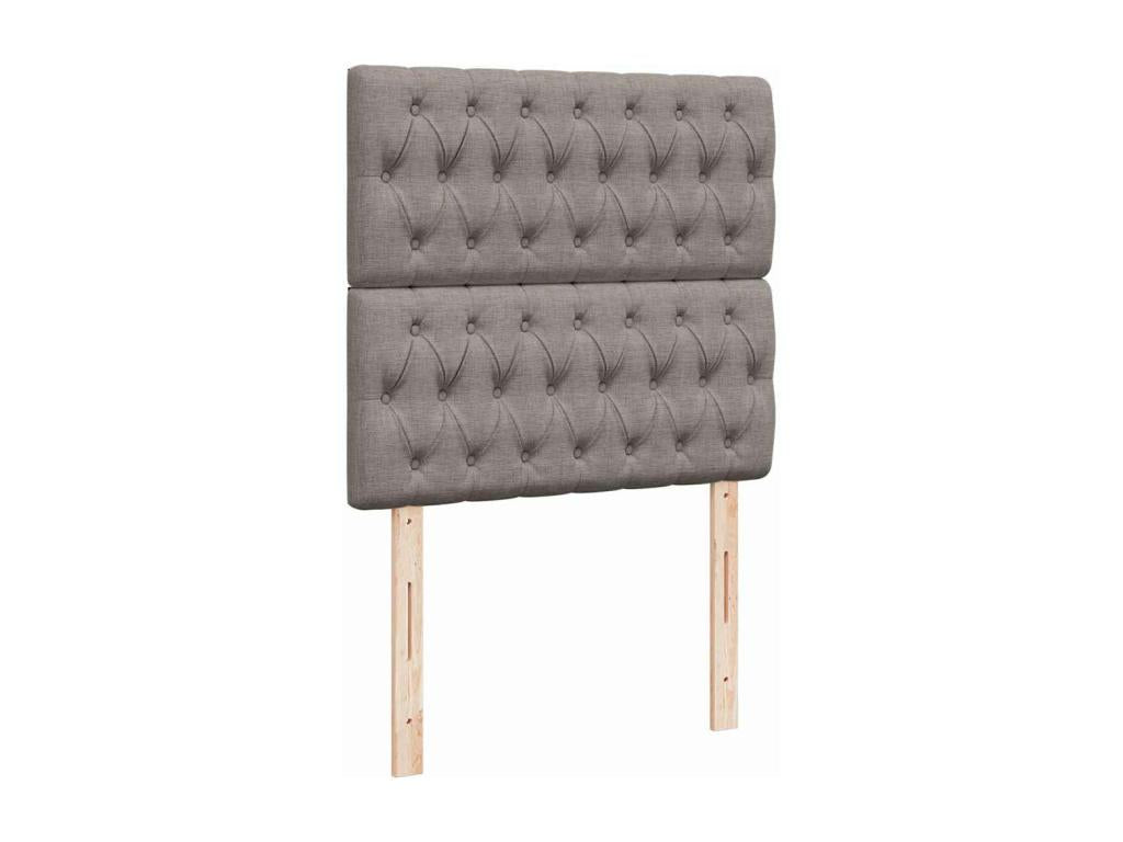 Sunmeub bed frame with Sunmeub mattress 100x200 cm fabric 05430KZVT