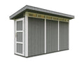 Premium Quality Garden Shed 4m² /L161xW412xH239 cm - Sunmeub M902-Sunmeub 67675MDFH