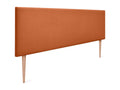Sunmeub Smooth Fabric Headboard 150x105cm with Legs for 150cm Beds - Sunmeub 76243KBEC