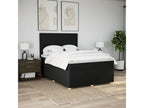 Sunmeub bed base with mattress, black, 140x200 cm, fabric, 16398SJQI