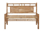 Garden bench with cushion 120cm Sunmeub 20 73862MROD