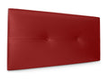 Sunmeub Faux Leather Headboard with Buttons 90x50cm for 80/90cm Beds - Red 88871RZOD