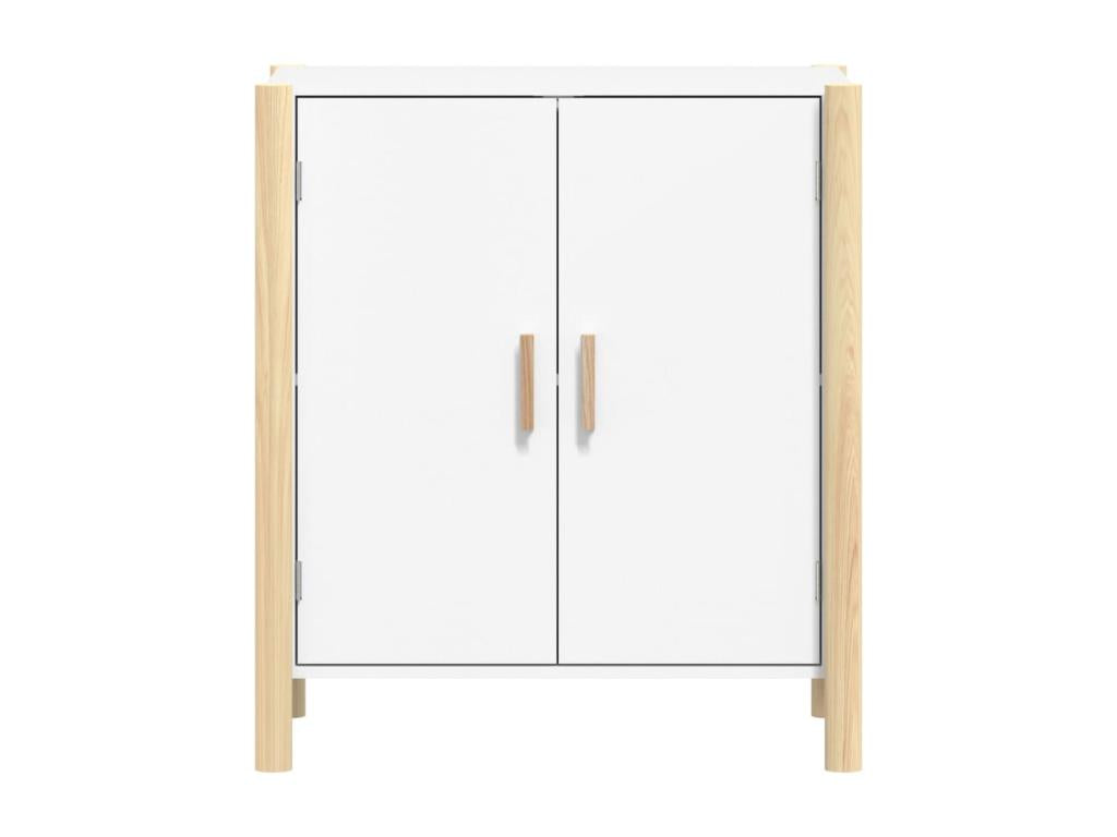 White Buffet 62x38x70 cm Engineered Wood 41889FWIZ