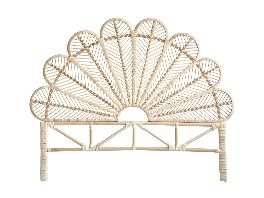 Natural rattan headboard 140 cm 12286NQSI