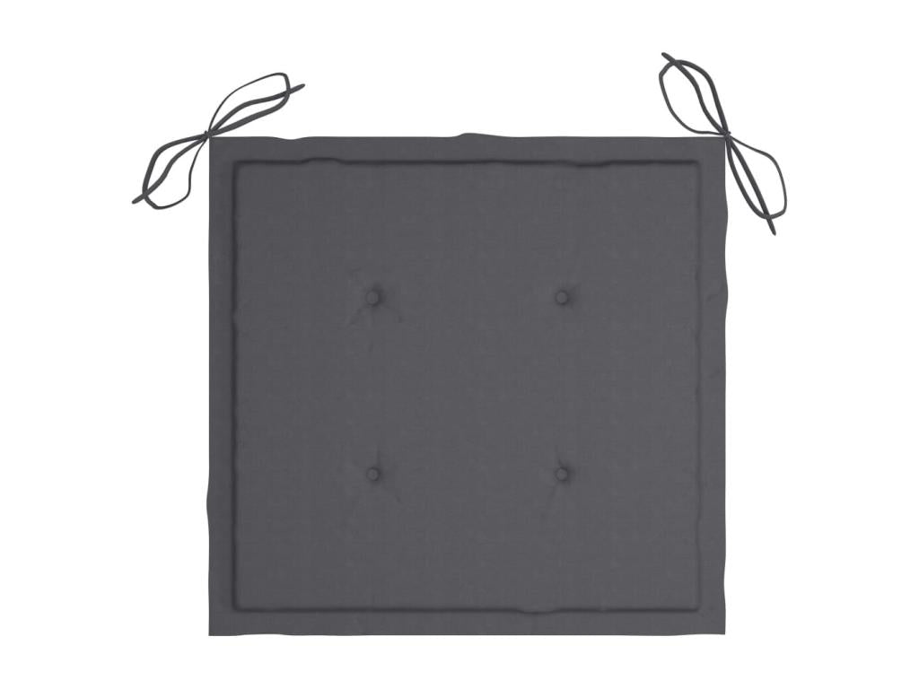 Garden chairs with cushions, 2 pieces, Sunmeub solid wood 06244PSLA