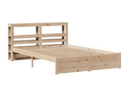 Bed frame with headboard, mattress not included, 120x190 cm, 78744MXMJ