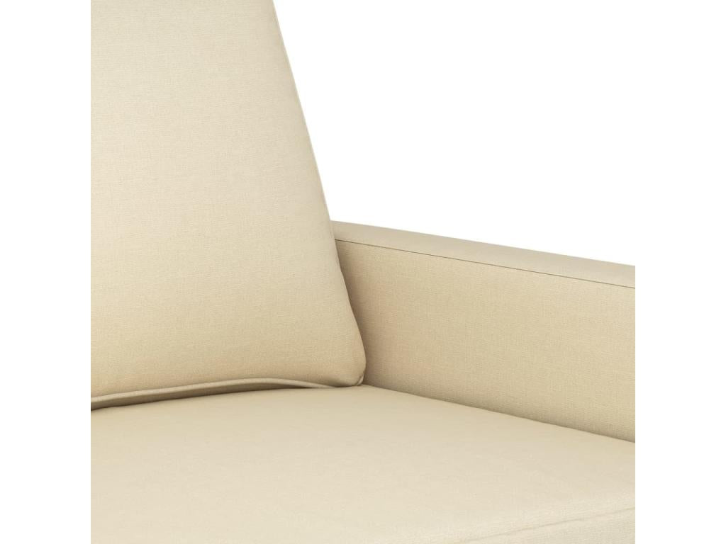 Cream Armchair 60 cm Fabric 71573UOUY