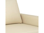 Cream Armchair 60 cm Fabric 71573UOUY