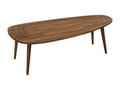 Sunmeub 06583UZVN Dark Wood Coffee Table