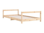 Children's bed frame 90x200 solid pine wood 69631IIGK