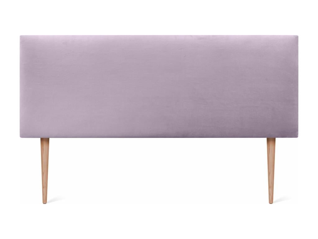 Sunmeub Smooth Velvet Headboard 135x105 with Bed Legs 120/135/140 - Salmon 84485OJMX