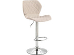 Bar stools - Fabric / Metal - Cream - Sunmeub 31925SNLN