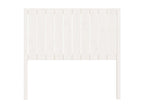 White Headboard 105.5x4x100 cm Solid Pine Wood 75699COAQ