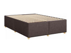 Sunmeub bed base with mattress, dark brown, 160x200 cm, 55173EAPQ
