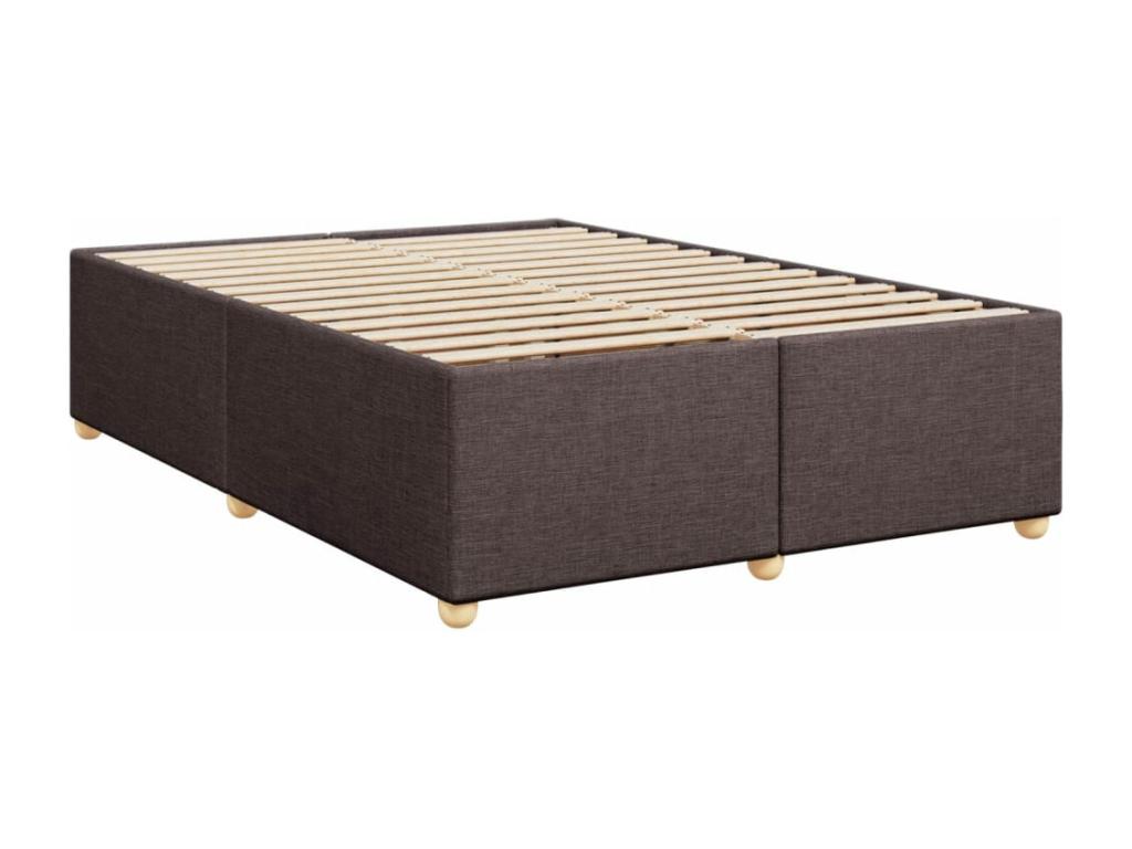Sunmeub bed base with mattress, dark brown, 160x200 cm, 55173EAPQ