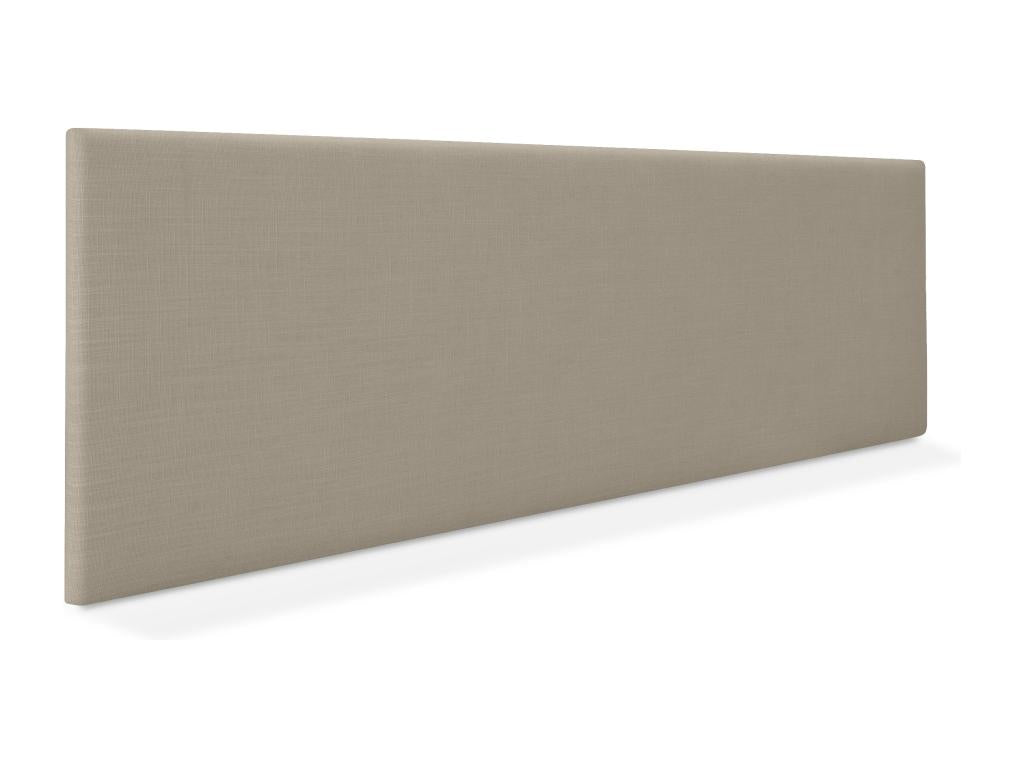 Sunmeub Smooth Natural Linen Headboard 135x50cm for 120/135cm Beds - Earth 89789VEEX
