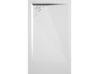 Sunmeub White Smooth Finish Shower Tray with Colored Grid - 140x70 cm 30783PAIV