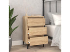 Homeboisstore oak bedside table, 40x35x70 cm, engineered wood, 48871NLPW