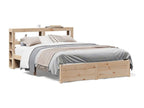 Bed frame with headboard, mattress not included, 120x190 cm, 78744MXMJ