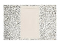 Sunmeub 180x85 cm shower tray, Sunmeub line, in resin and marble powder with marble resin side grate, 19835GXLG