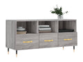 Sunmeub TV stand, grey, 102x36x50 cm, engineered wood, 53646GQLG