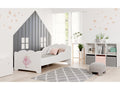 Sunmeub - Single bed 160x80 with children's graphics, set with mattress and frame 17859SVJN