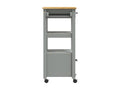 Sunmeub Kitchen Trolley 48x40x90 cm Solid Pine Wood 38219HZCM