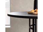 Sunmeub dining table, 115cm diameter, black. 03842FGSF