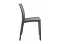 Garden chairs - Plastic / Plastic - Dark grey - Sunmeub 36785HBIS