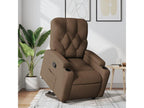 Brown Fabric Reclining Armchair 69309MERN