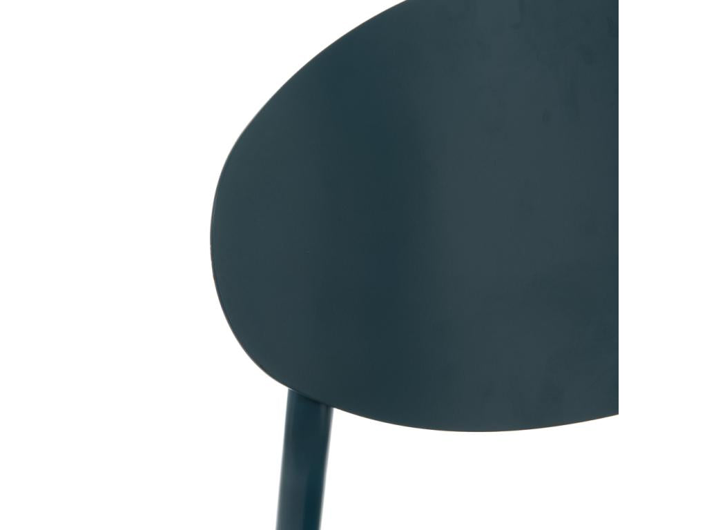 Sunmeub blue garden chairs, set of 2, 75681FMCO