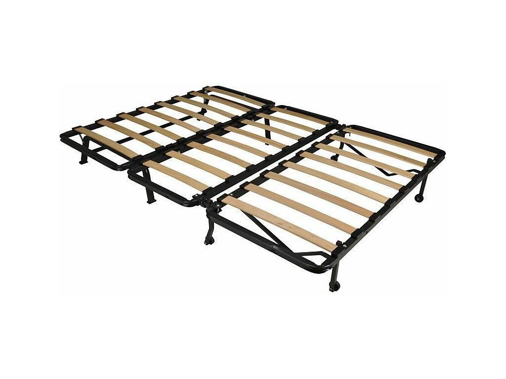 Microfiber BZ sofa bed 160x200 with storage compartment, Homeboisstore 12cm mattress - Light Grey 36649ZXRX